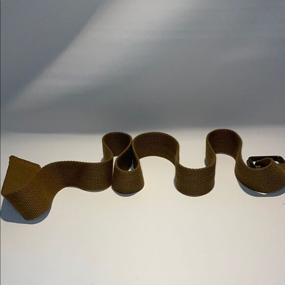 Men's Tan canvas Belt - Picture 2 of 8